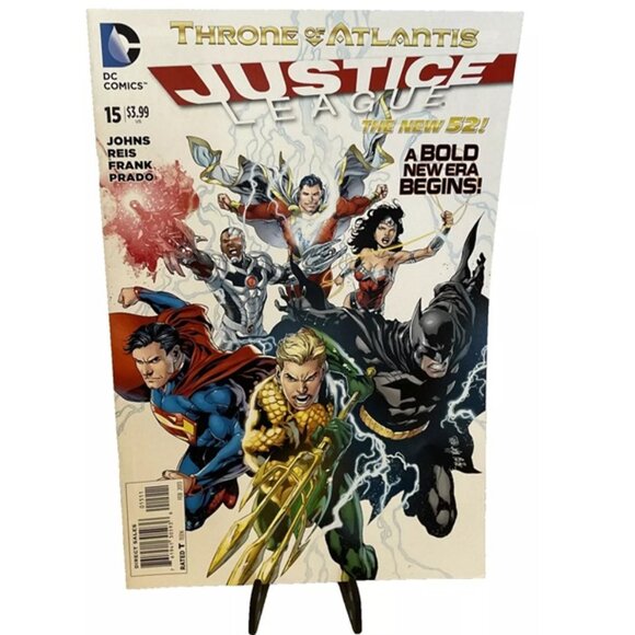 Justice League Vol 2 #15 Throne of Atlantis Chapter One 2013 Ivan Reis Joe Prad - Picture 1 of 13